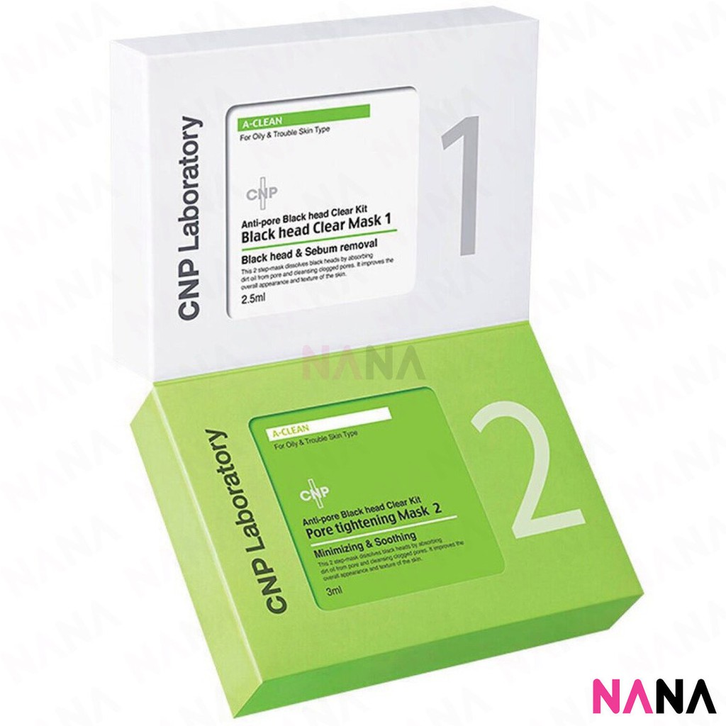 CNP Laboratory Anti-pore Black Head Clear Kit (10 Set) | Shopee Singapore