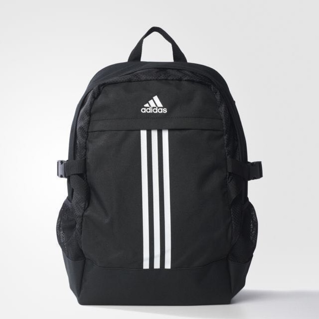 Adidas 3 Stripe Black Backpack | Shopee Singapore