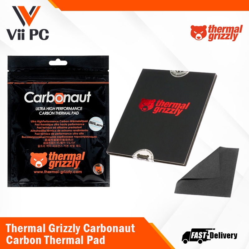 Thermal Grizzly Carbonaut - Carbon Thermal Pad - Non-Adhesive, Flexible ...