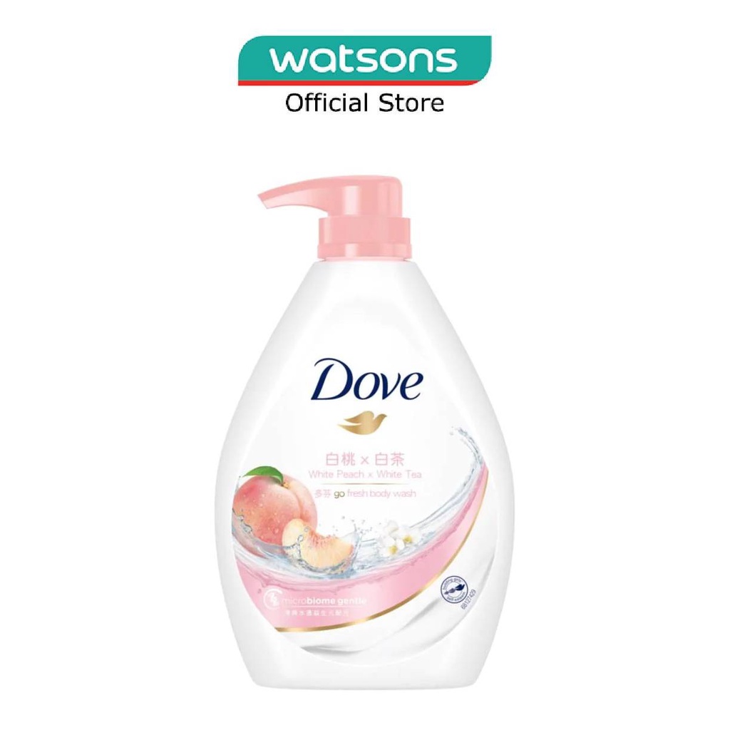 DOVE Go Fresh White Peach x White Tea Body Wash 1L Shopee Singapore