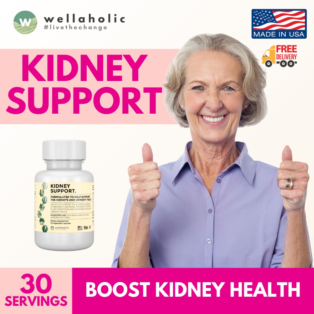 Kidney Support (Formulated To Help Support The Kidneys And Urinary ...