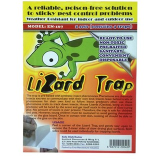 9 Pcs Lizard (Cicak/Gecko) Sticky Smart Trap / Lizard Killer DIY