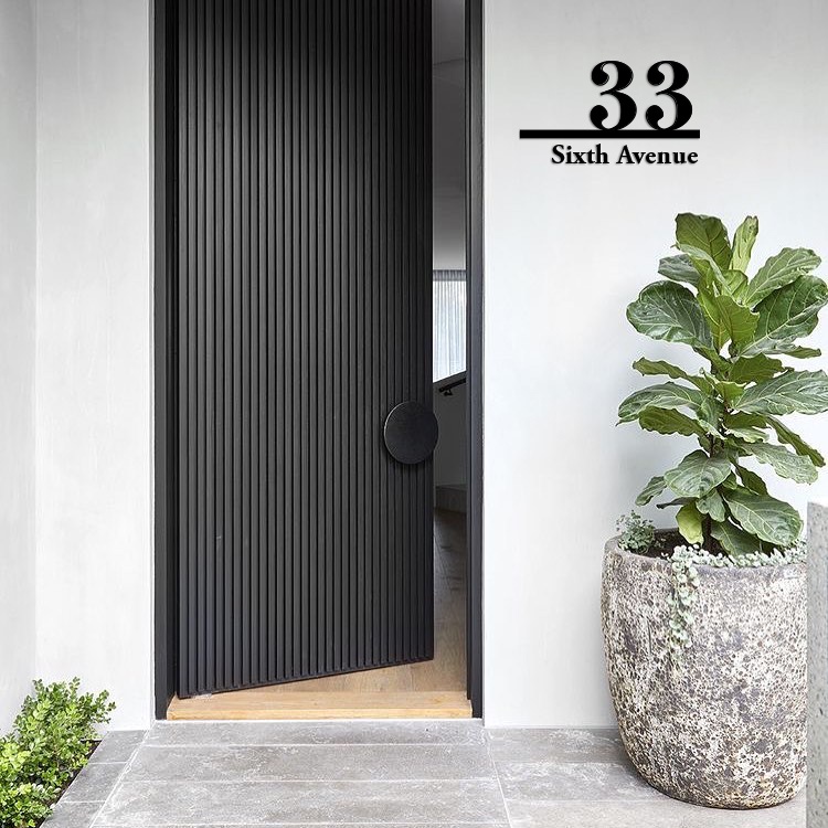 Customised Door Unit Sign House Numbers | Unit Number Signage | Door Sign | Home & Living Wall Decoration | Personalized