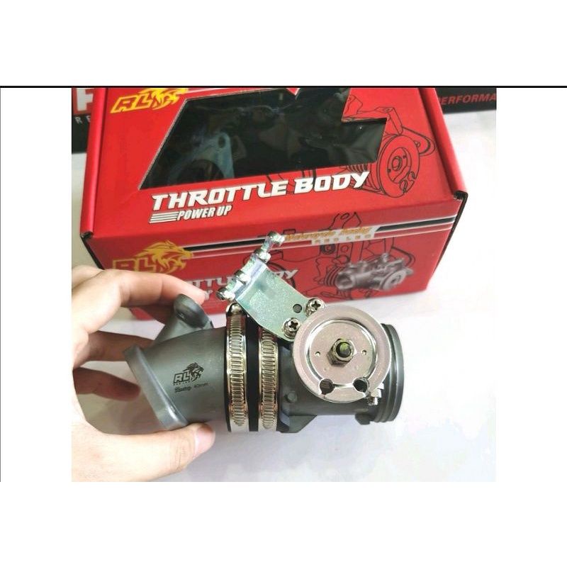 REDLEO THROTTLE BODY with INTAKE RED LEO Y15ZR Y15 100 ORIGINAL