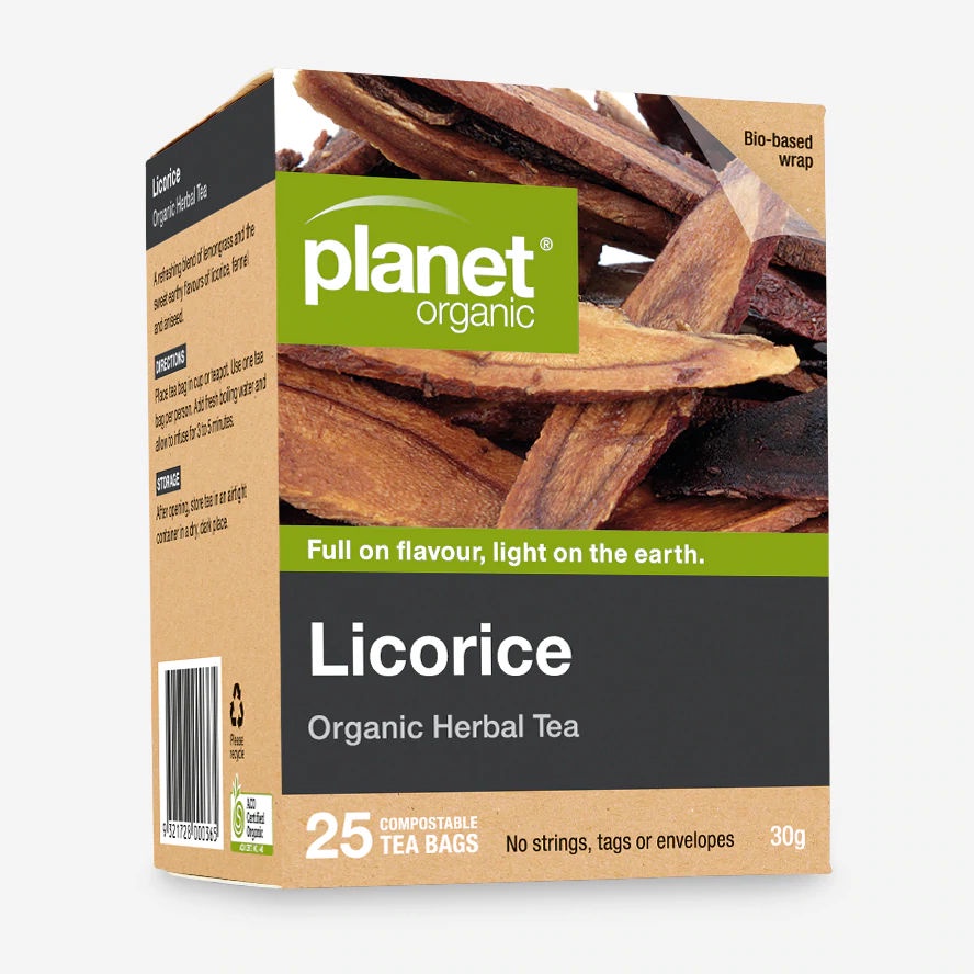 Organic Licorice Herbal Tea Blend (25 bags) Shopee Singapore