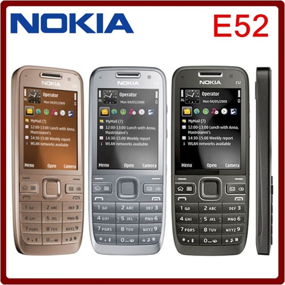 Nokia E52 Recon Refurbished Set(Ready Stock) | Shopee Singapore