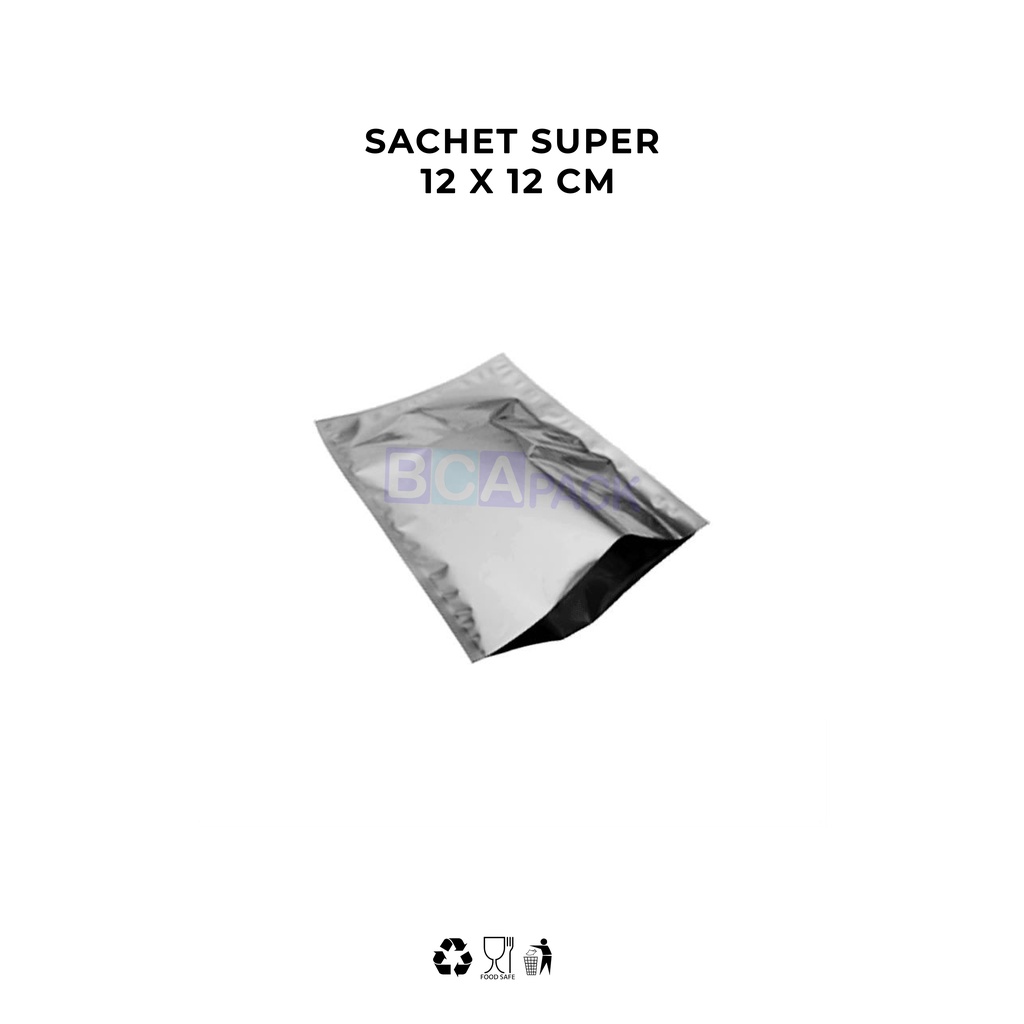 Super SACHET 12x12cm - 35 GR - SUPER SACHET Aluminum Packaging | Shopee ...