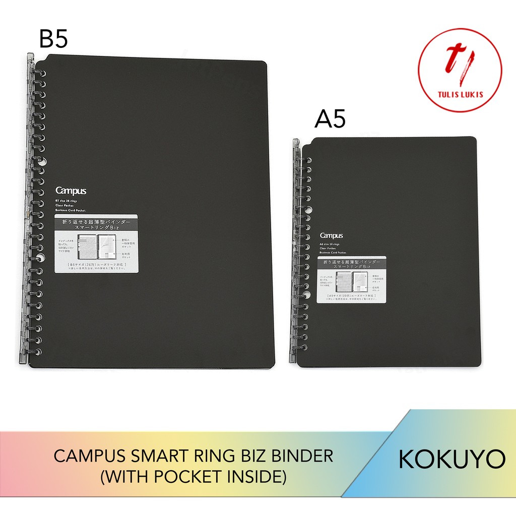 KOKUYO SMART RING BINDER BIZ (WITH POCKET) | Shopee Singapore