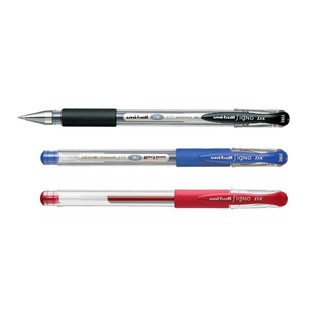 10Pcs Uni-Ball Signo UM-153 1.0mm Broad Gel Ink RollerBall Pen, WHITE