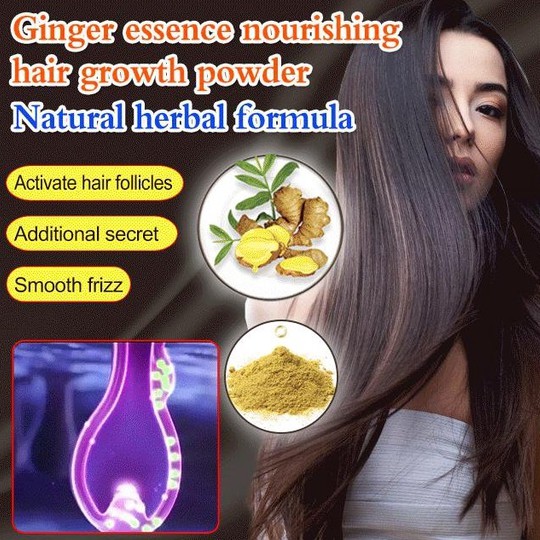 Ginger Essence Nourishing Hair Growth Powder Shopee Singapore