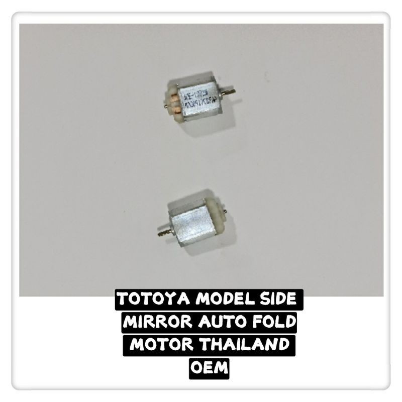 TOYOTA SIDE MIRROR AUTO FOLD MOTOR Shopee Singapore
