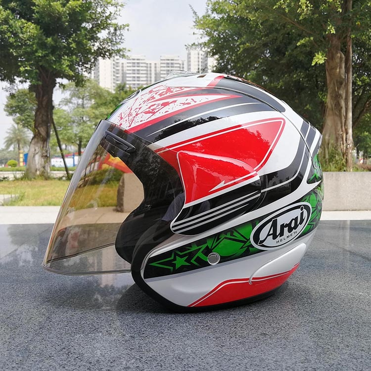Arai Half Open Face Helmet Arai Riding Motorcycle Helmet Sword Model 3/4 Helmet Unisex Shopee