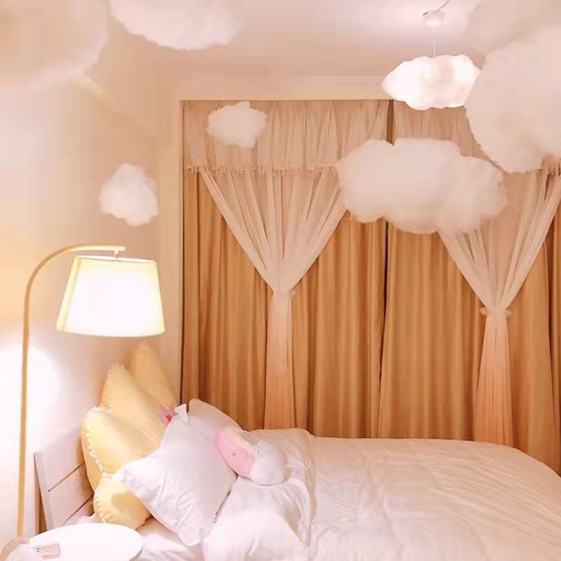Artificial Cloud Props Imitation 3D Cloud Hanging Decorations Cloud Shape  Room DIY Decorative Hanging Ornament for Stage Wedding Party Stage Show