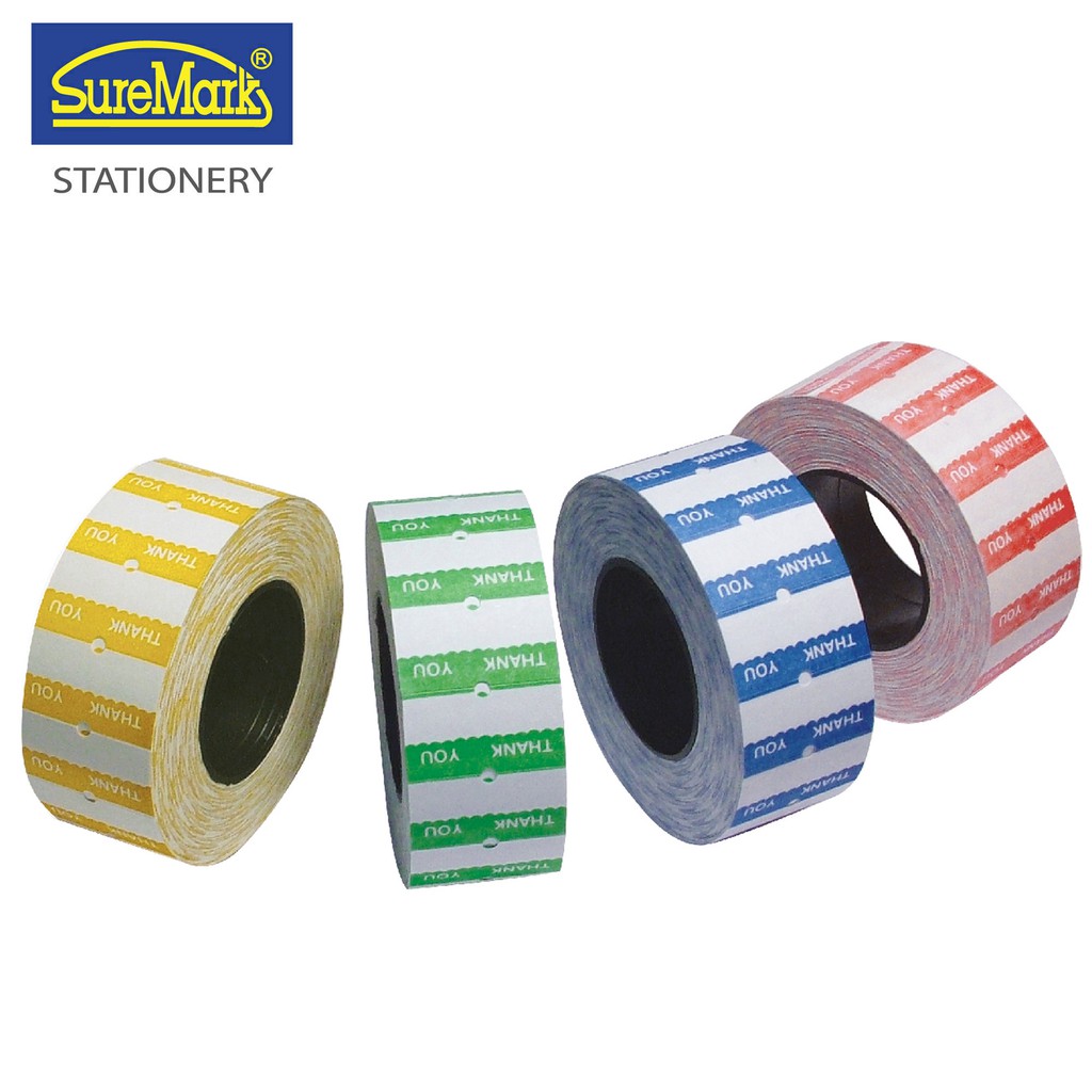 500pcs/roll Colorful Price Label Paper Tag Mark Sticker For MX-5500  Labeller Gun