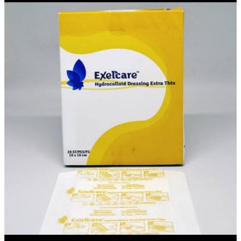 Exelcare Hydrocolloid Dressing Extra Thin 10x10cm Shopee Singapore