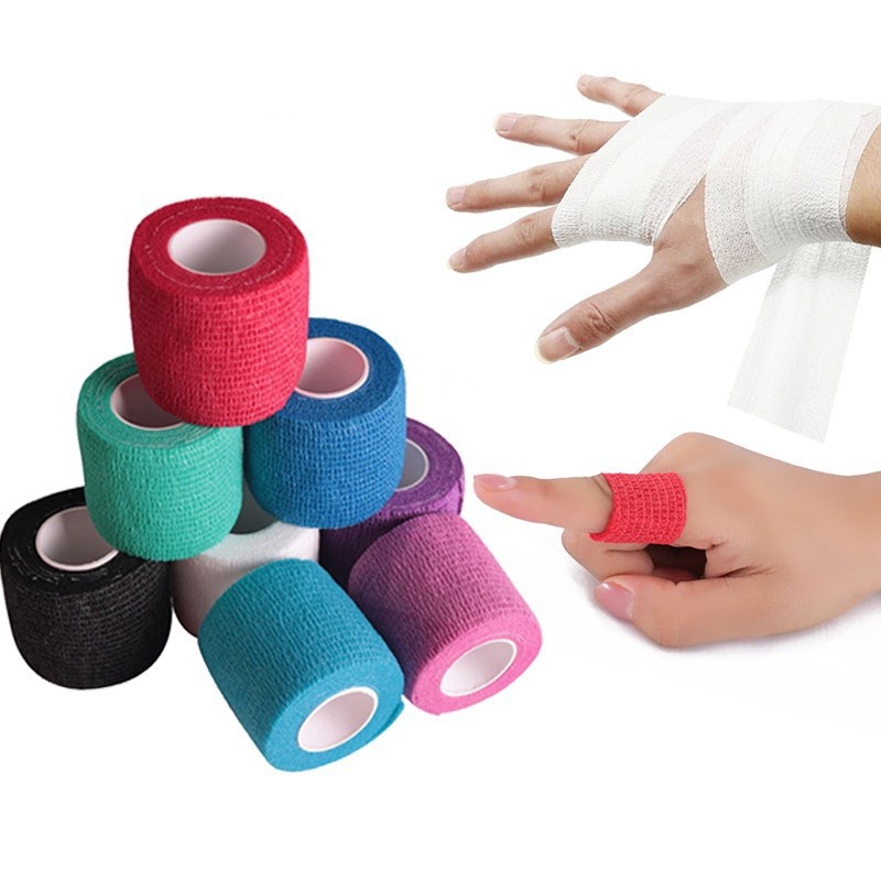 2.5MMx4.5M Self-adhesive Elastic Bandage Sports Injuries Non-woven Fabric Bandage
