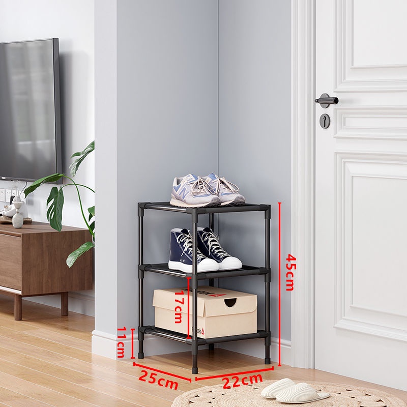 Simple Shoe Rack Rental Room Corridor Door Narrow Cabinet Dustproof ...