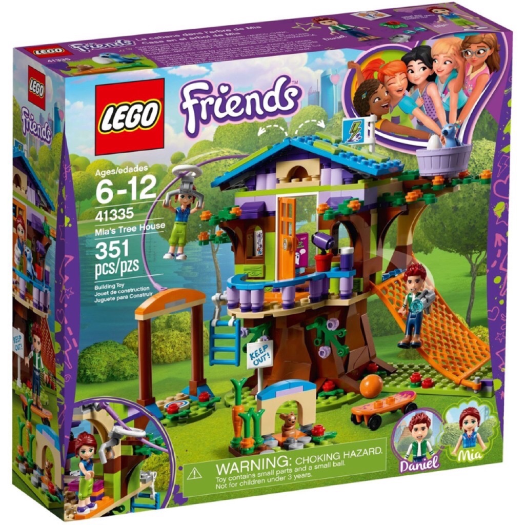 Lego Friends Mia’s Tree House 41335 (351pcs) | Shopee Singapore