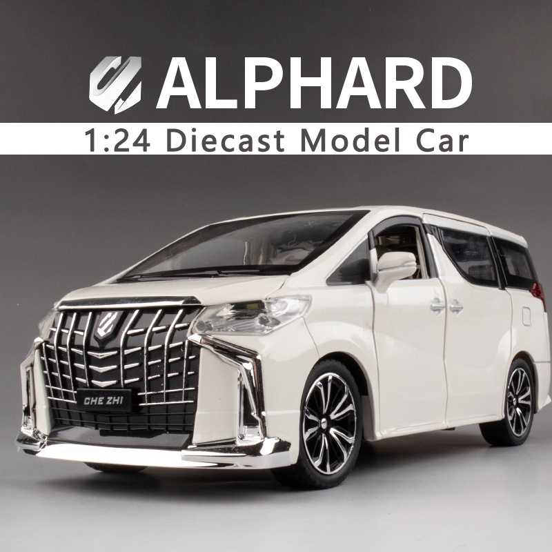 ALPHARD VELLFIRE ミニカーセット　1/30スケール 1:24 TOYOTA ALPHARD VELLFIRE 2021 Mona Lisa MPV Car Models Alloy