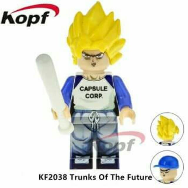 Lego Trunks Of The Future Minifigure Dragon Ball Kf2038 Shopee Singapore