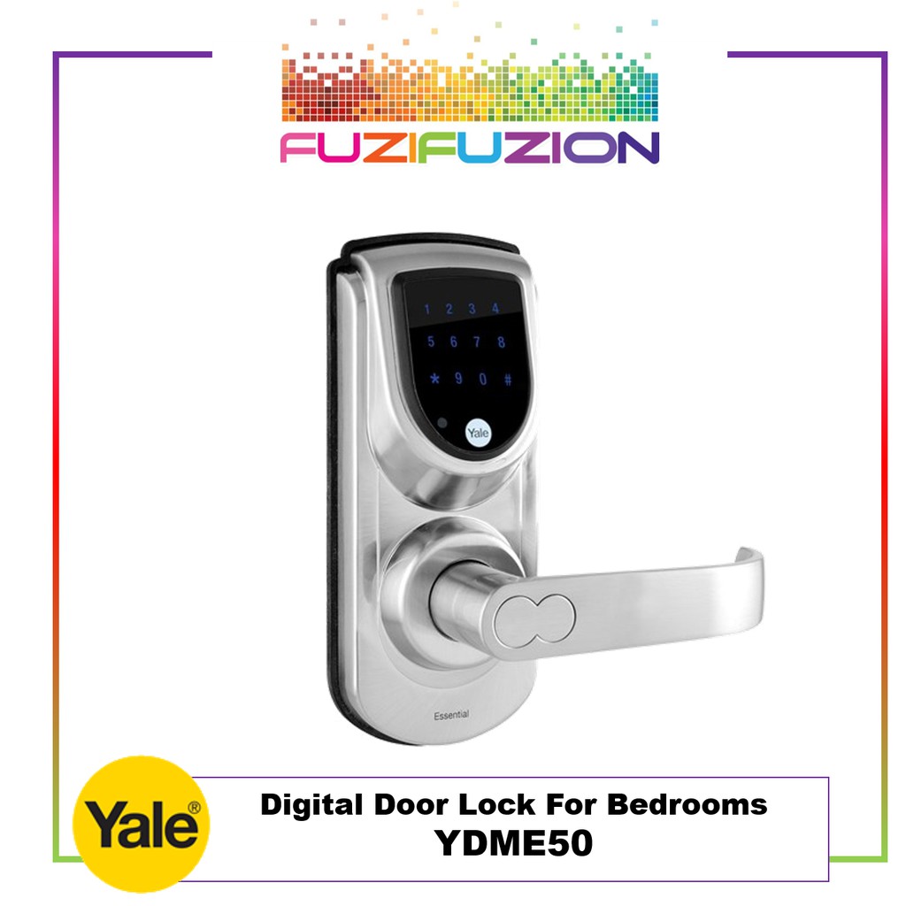 Yale YDME50 RFID Bedroom Digital Door Lock Shopee Singapore