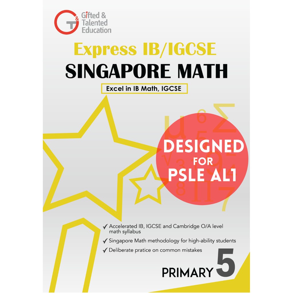Express IB/IGCSE Math/ PSLE Math drill (Pri 5) Vol 1 | Shopee Singapore