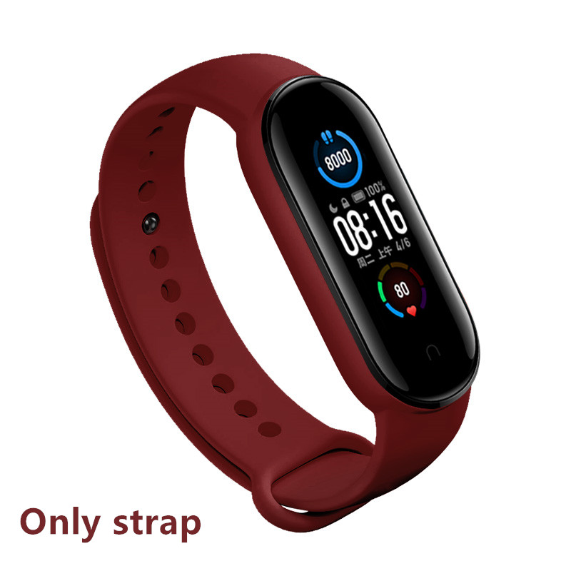 Xiaomi Mi Band 5 Straps Xiaomi Mi Band Smart Watch Watchband Replacement Watch Strap Miband 5 Straps Original Mi Band