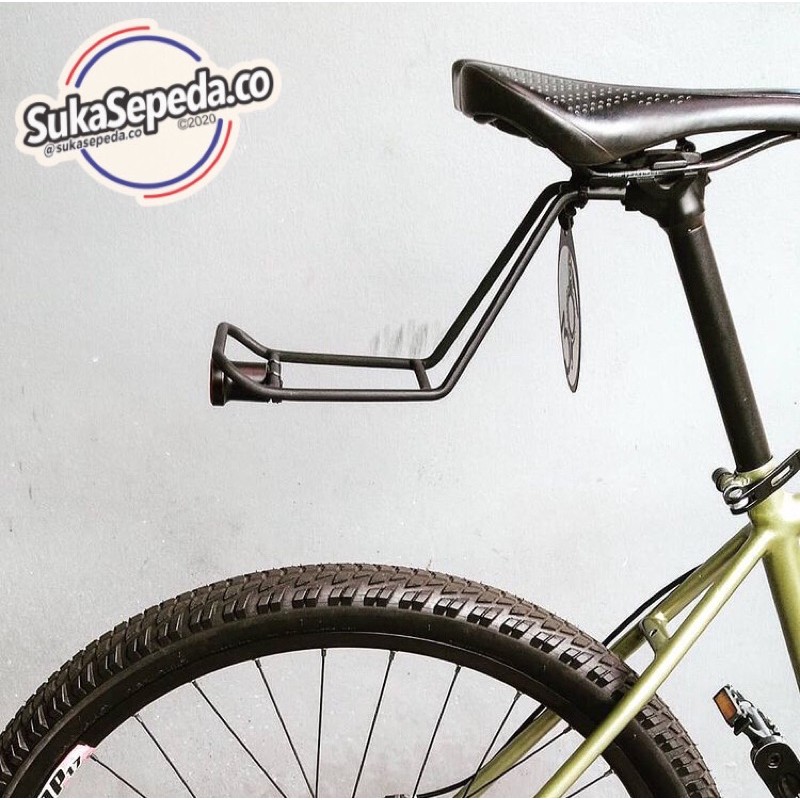 Bike saddle rack online