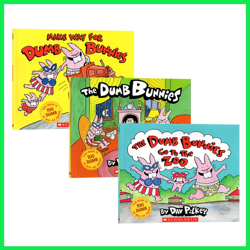 【SG Stock】The Dumb Bunnies go to the Zoo by Dav Pilkey picture books ...