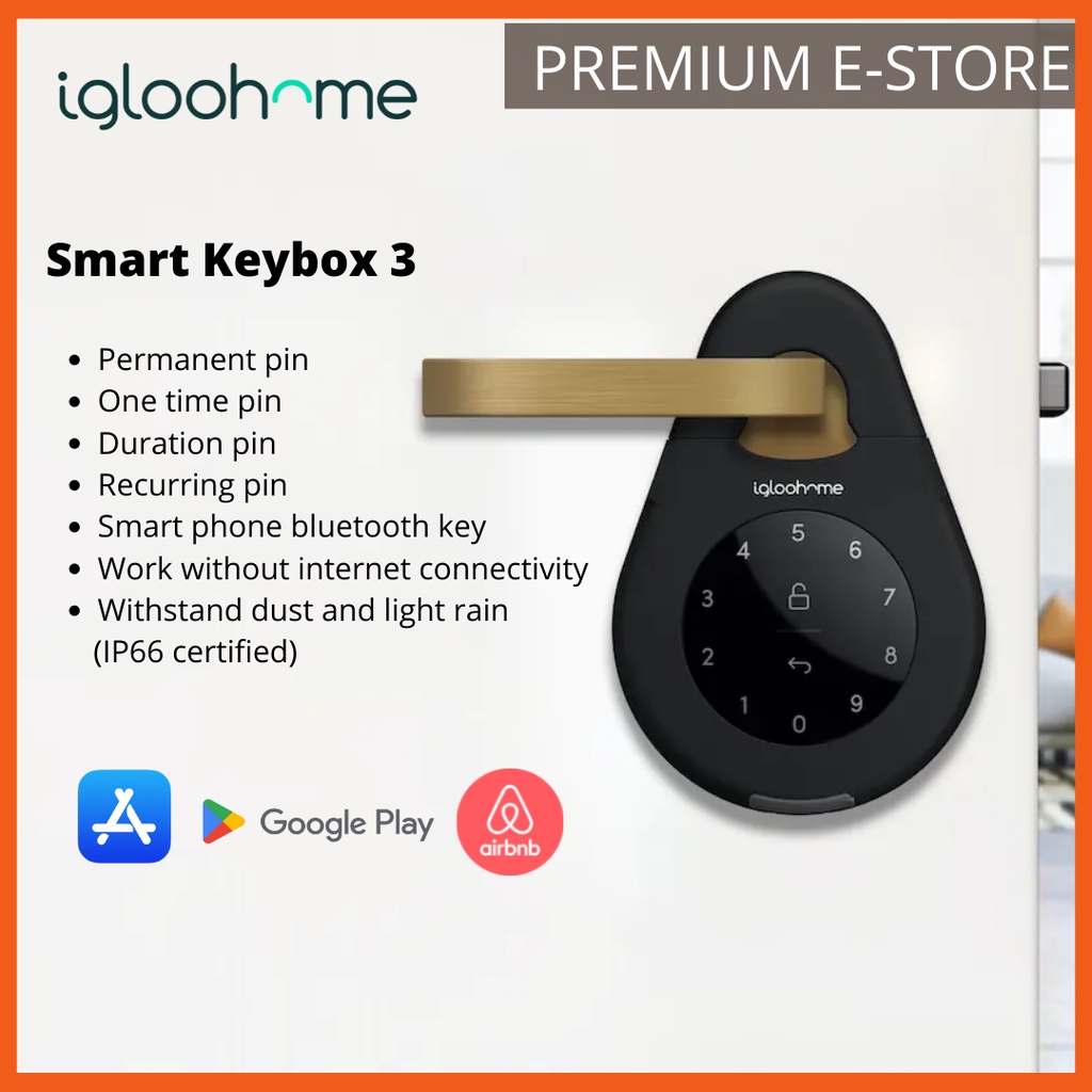 Igloohome Smart Keybox 3 (2022 version) | Shopee Singapore