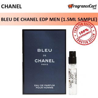 chanel bleu men sample