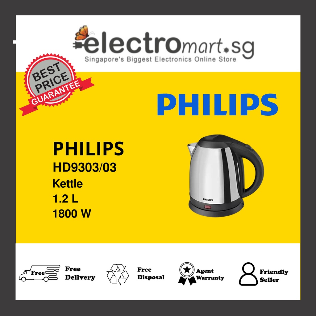 Home & Kitchen Philips Electric Kettle 1.2 L With Stainless Steel Body 1800  Watt