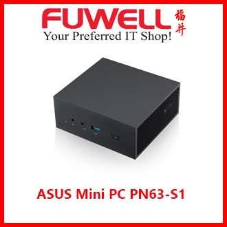 ASUS PN63-S1 Mini PC System with Intel Core i5-11300H, DDR4 8GB