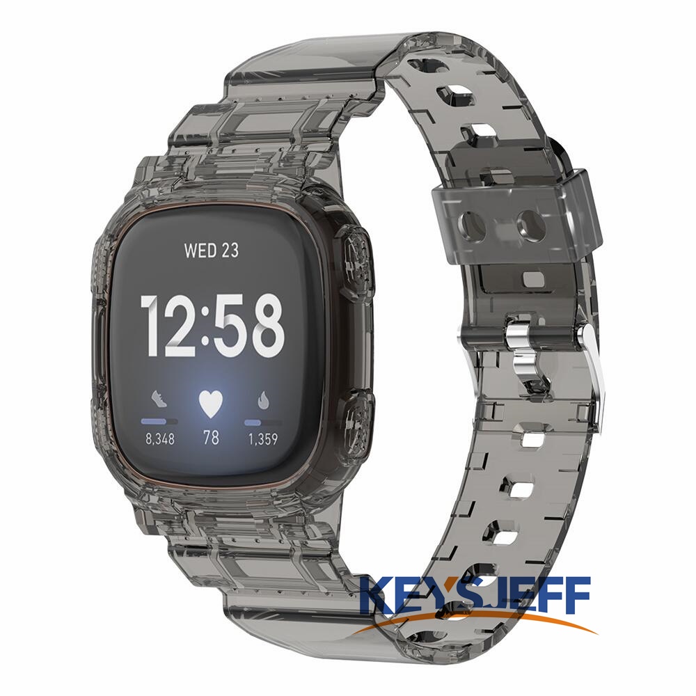 Watch Band Compatible with Fitbit Sense Bands Fitbit Versa 3 TPU