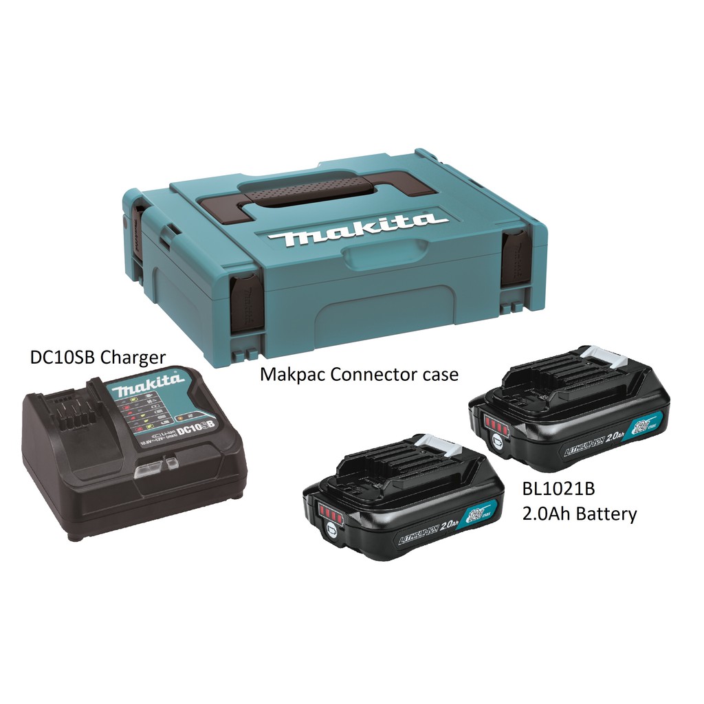 [AUTHENTIC SG STOCK] 191K13-9 MAKITA POWER SOURCE KIT CHARGER WITH 2 ...