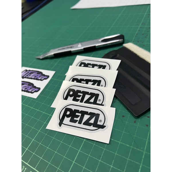 petzl sticker (Reflective) 3M. mtsticker waterproof sticker | Shopee ...