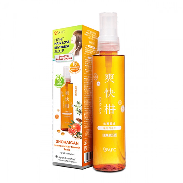 AFC SHOKAIGAN Intensive Hair Growth Tonic 150ml Shopee Singapore