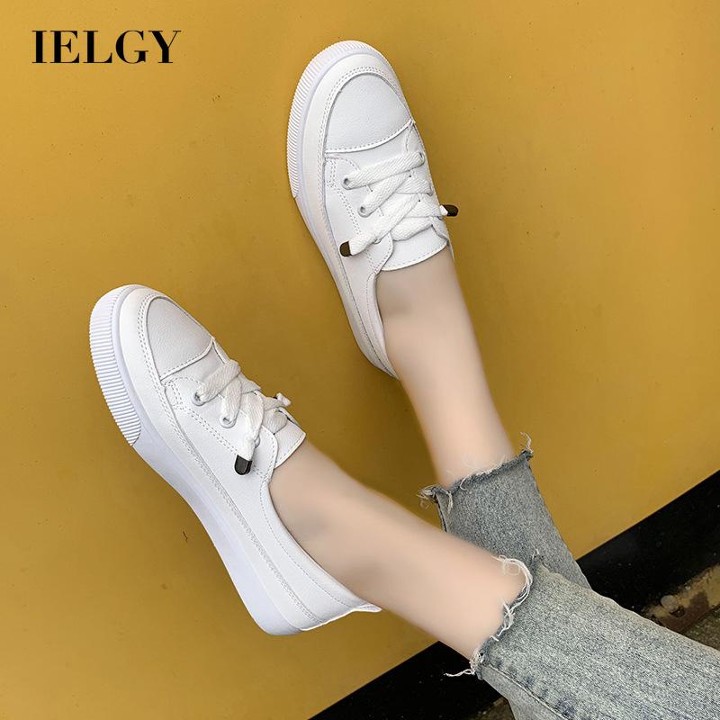 IELGY Personality Fashion Simple Leisure Travel Japanese Ladies Flat Shoes Shopee Singapore