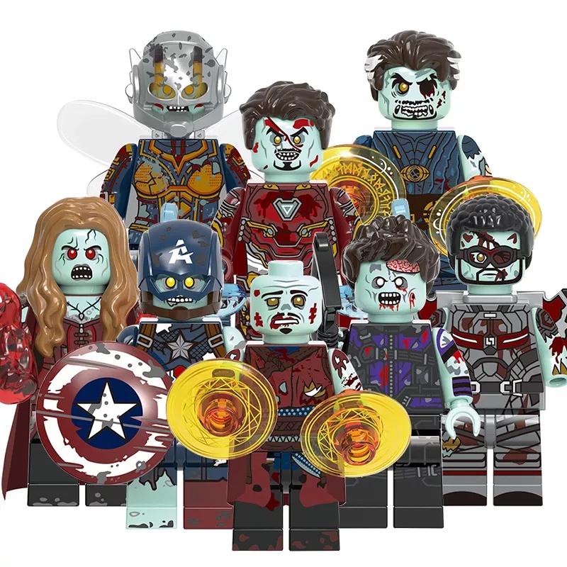 Lego best sale marvel zombies