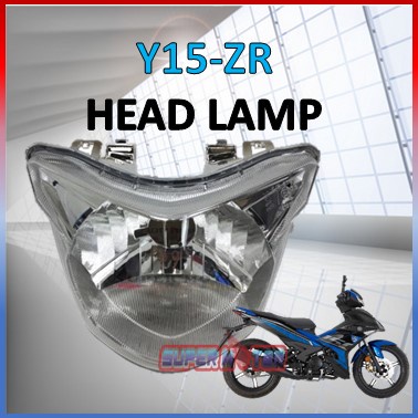 SUPER MOTOR YAMAHA Y15Z Y15ZR Y15 ZR HEAD LAMP HEAD LIGHT LAMPU