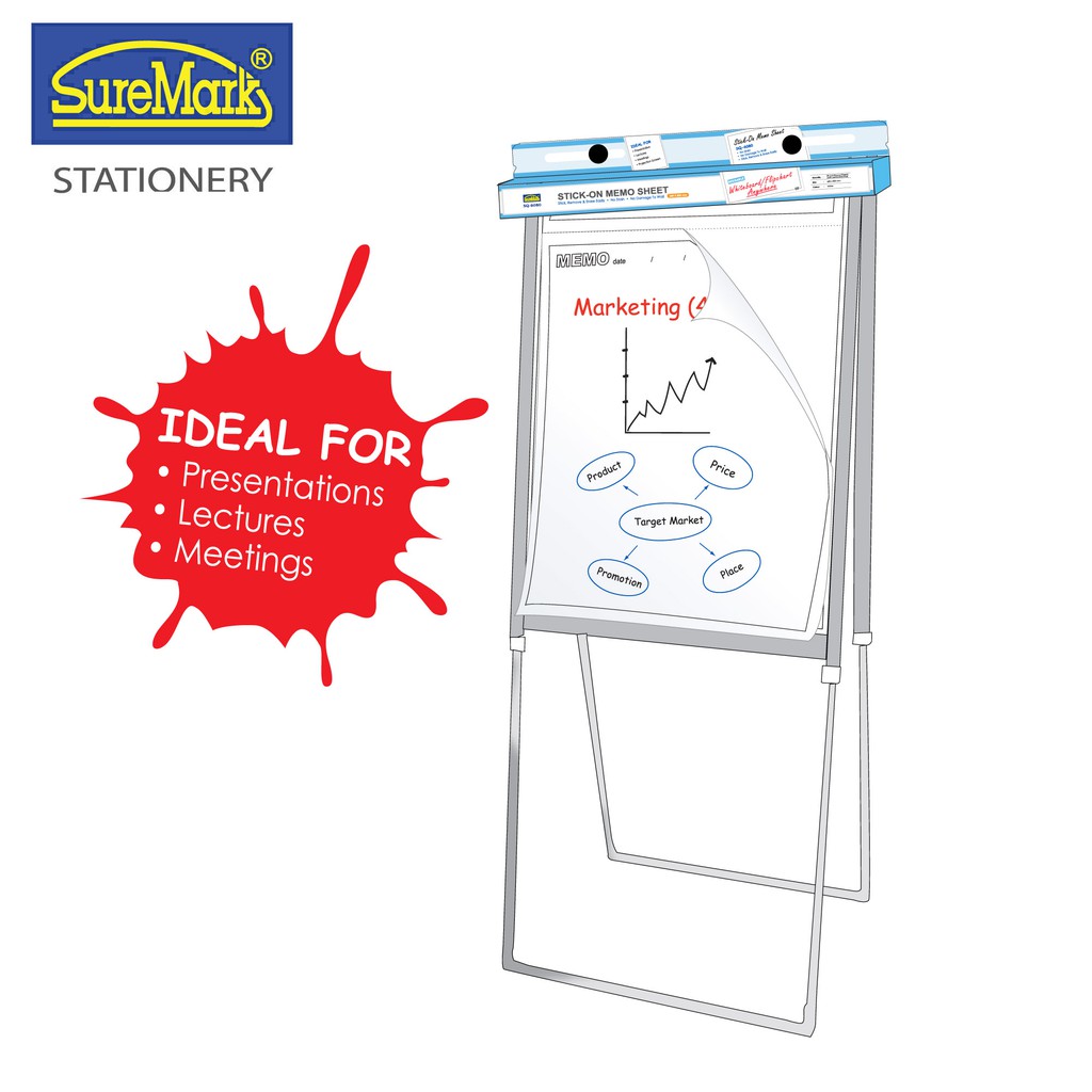 SureMark Stick-On Memo Sheet | Shopee Singapore