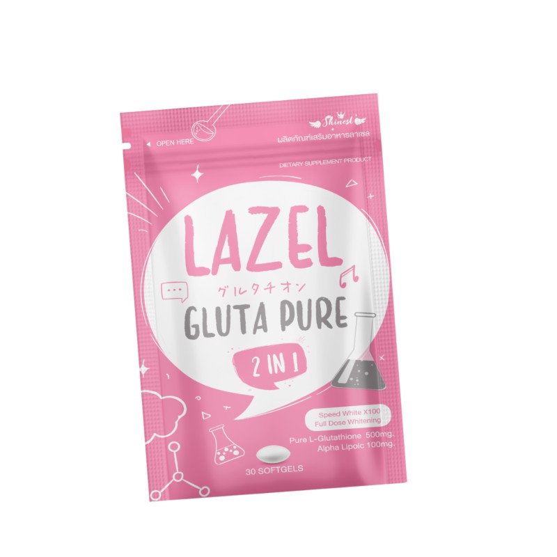 SG SELLER❤️Lazel Gluta Pure 2 in 1 Thailand 30 Capsules