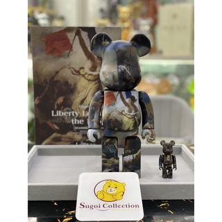 In Stock] BE@RBRICK x Eugene Delacroix “Liberty Leading the People