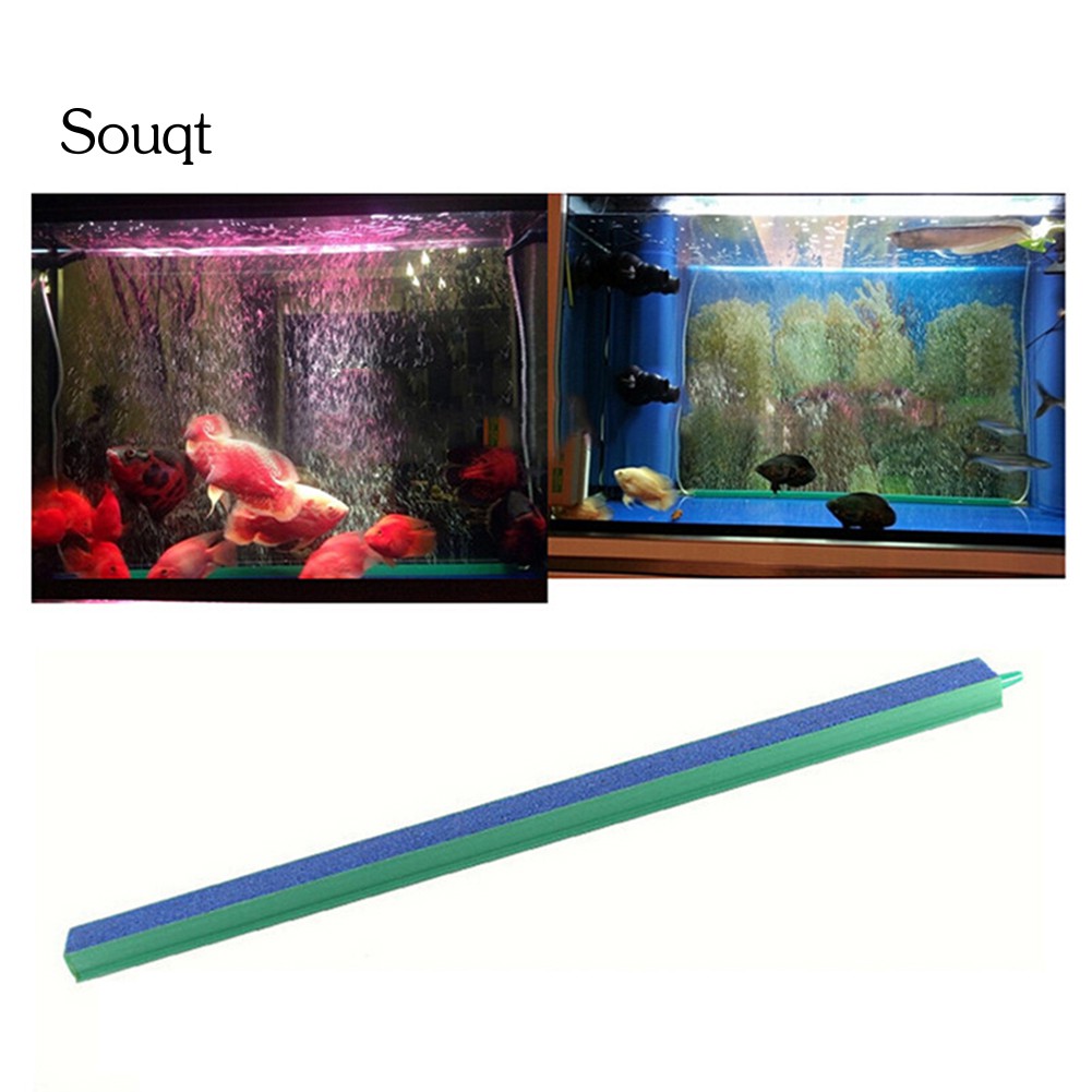 SQ Aquarium Fish Tank Bubble Wall Tube Air Stone Air Oxygen Aeration Pump Curtain