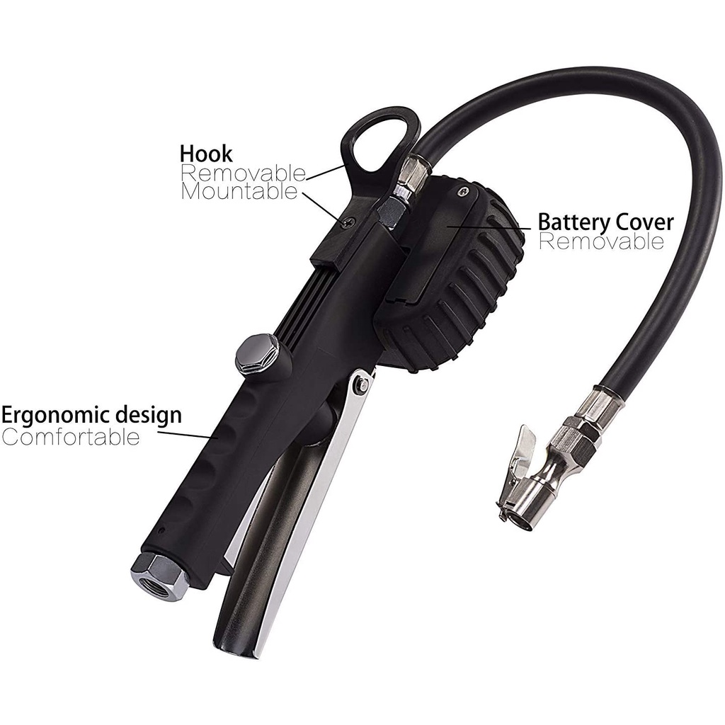Exwell Tyre Pressure Gauge Digital Pressure Gauge Checker Digital Tire ...