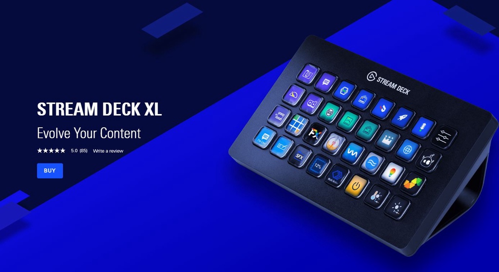 Elgato Stream Deck XL - Advanced Stream Control with 32 Customizable ...