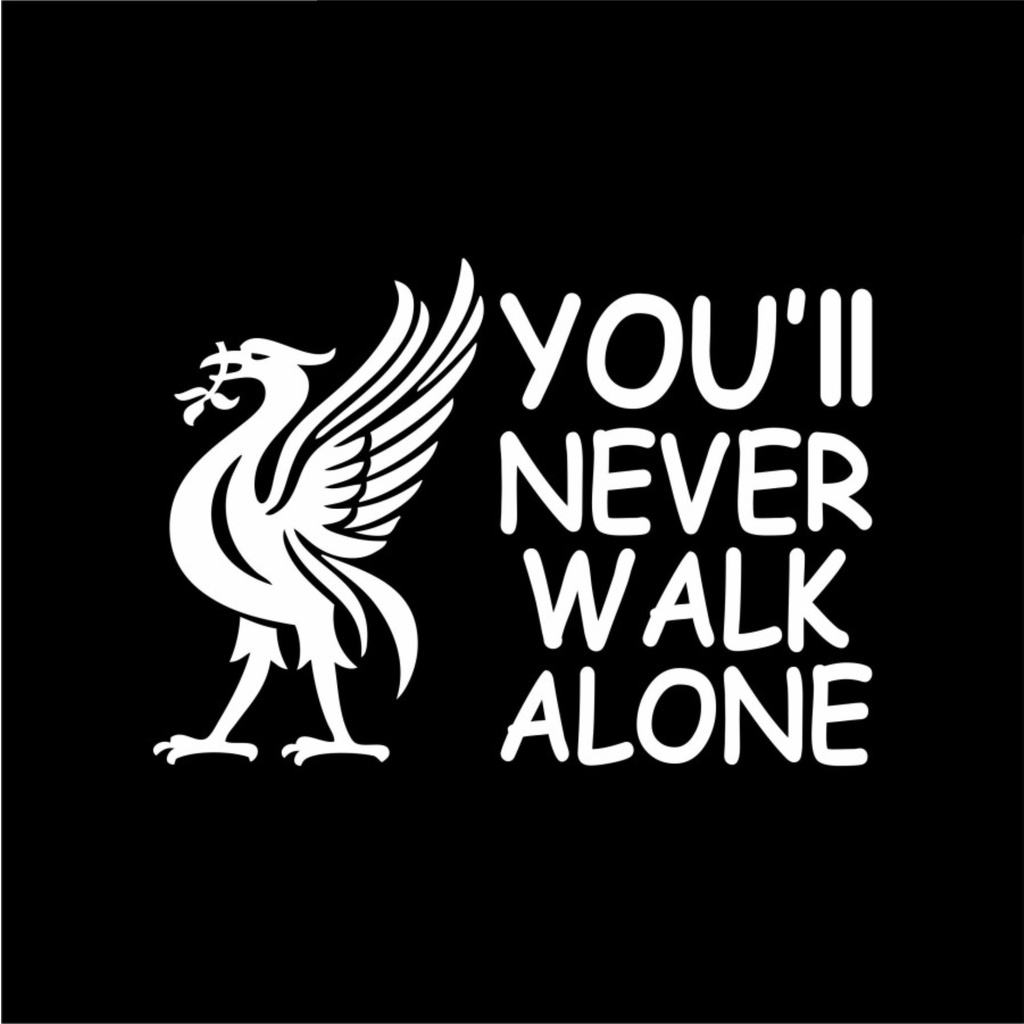 Cool Car Sticker Cutting Sticker Liverpool Car 20cm Car Glass Sticker 