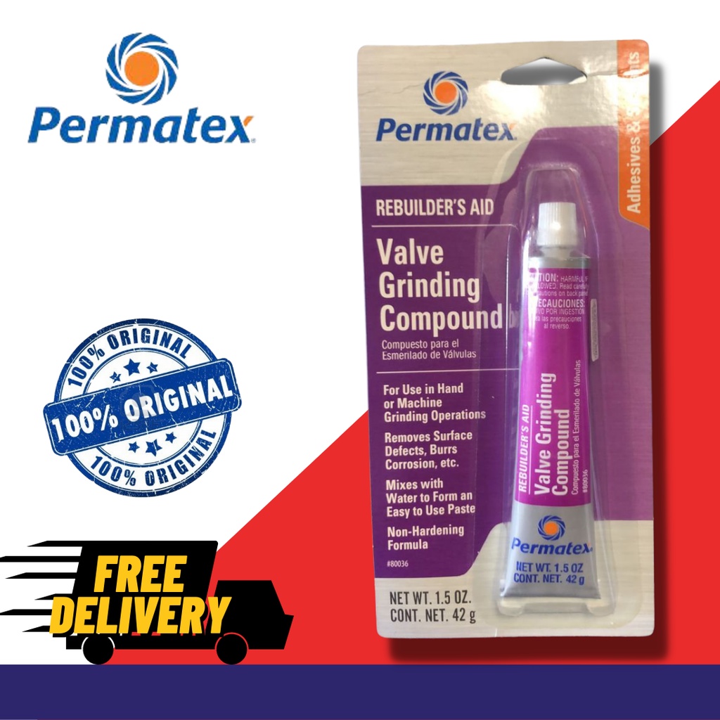 Permatex Valve Grinding Compound (42G) Shopee Singapore