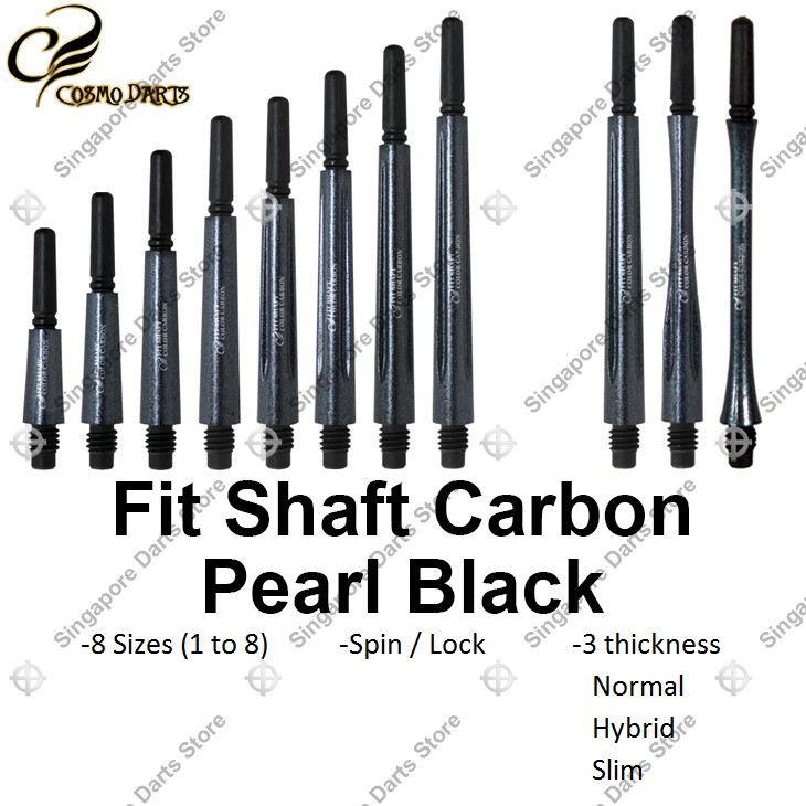 Fit Shaft Carbon, Pearl Black