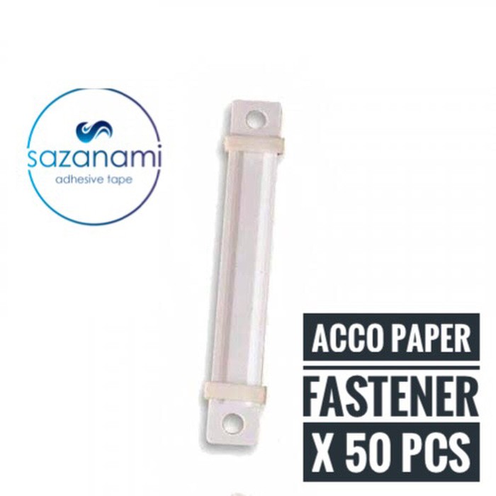 XEHO ACCO PLASTIC PAPER FASTENER MAP ACCO PAPER FASTENER 50PCS 8CM ...